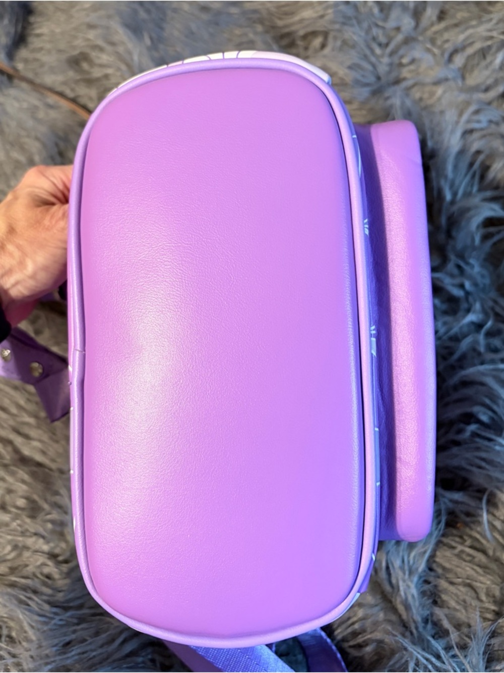 Disney parks purple wall Loungefly Mini Backpack - Picture 8 of 10
